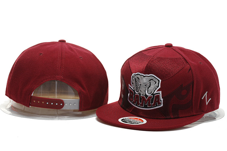 NCAA Alabama Crimson Tide Z Snapback Hat #06
